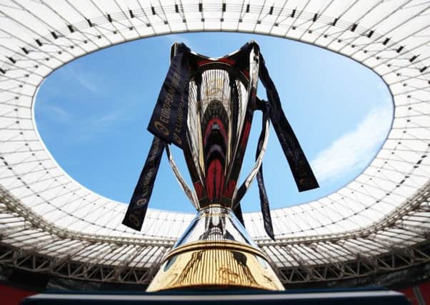 The European Rugby Champions Cup on show at the San Mames stadium. Picture: Adam Davy/PA Wire