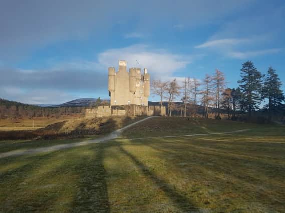 The unsightly cladding on Braemars historic castle is deterring tourists and locals are hoping to raise Â£1.5m to sort the problem