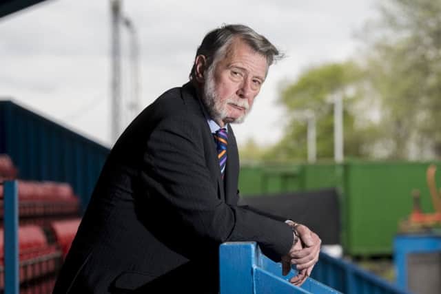 Cowdenbeath chairman Donald Findlay, the former vice-chairman of Rangers. Picture: John Devlin