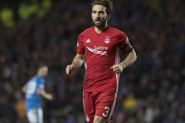 Captain Graeme Shinnie has been so important for Aberdeen this season that they've lost the four games he sat out through suspension. Picture: Craig Foy/SNS