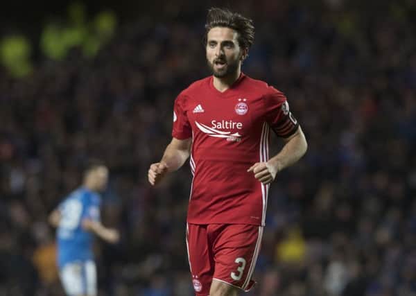 Captain Graeme Shinnie has been so important for Aberdeen this season that they've lost the four games he sat out through suspension. Picture: Craig Foy/SNS