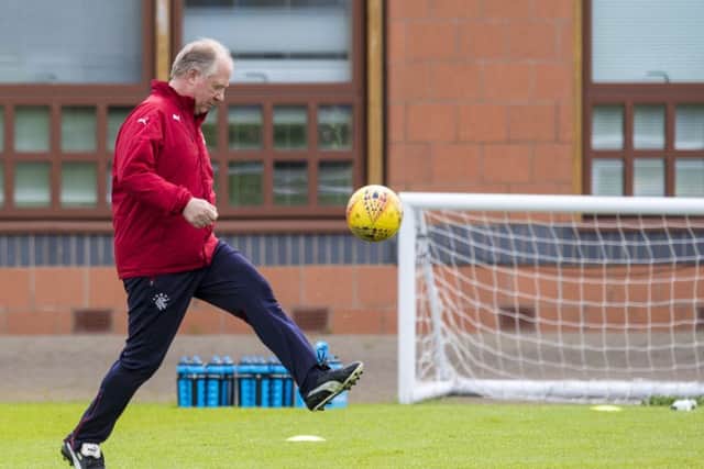 Rangers assistant manager Jimmy Nicholl is aiming for second place. Picture: Craig Williamson/SNS
