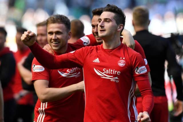 Aberdeen midfielder Kenny McLean. Picture: SNS