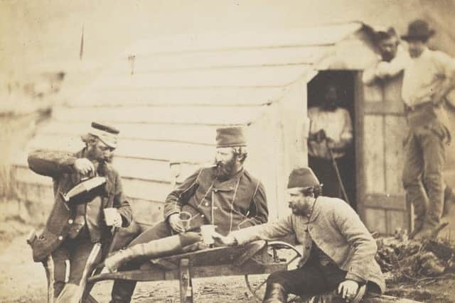 Images from the Crimean War captured by photographer Roger Fenton are in Murray Mackinnon's collection.