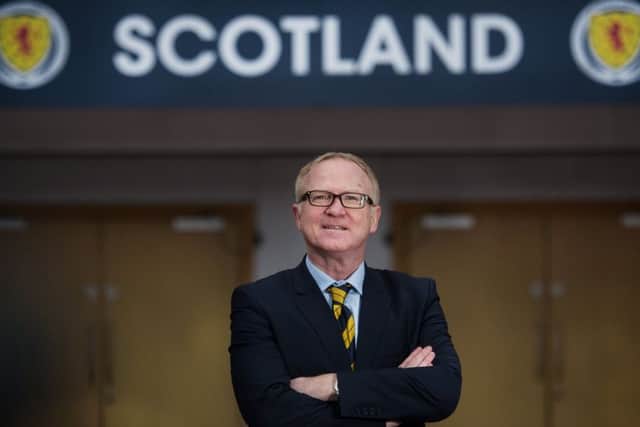 Alex McLeish has named a 24-man squad for the two friendly matches. Picture: SNS Group