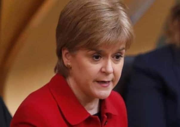 The announcement was made by First Minister Nicola Sturgeon.