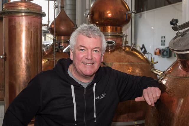 Miller is proud of Eden Mill's diversification into authentic whisky, reinforcing the company's link to the original Seggie distillery and St Andrews