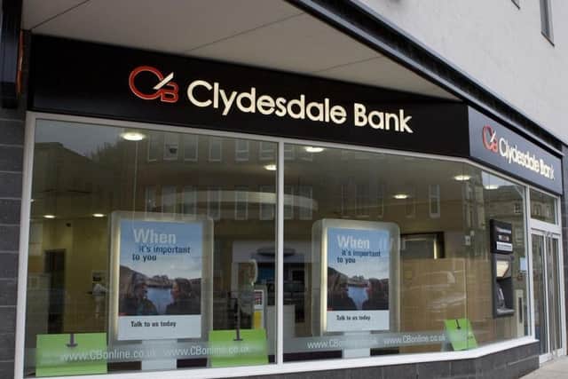 CYBG is the owner of the Clydesdale and Yorkshire banks. Picture: Contributed