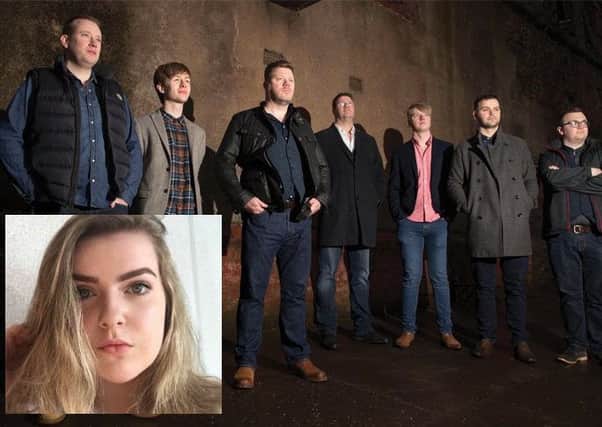 Skipinnish hope that funds raised by the single will help build a permanent memorial on tragic teen Eilidh MacLeod's (inset) home island of Barra. Picture: SWNS\contributed