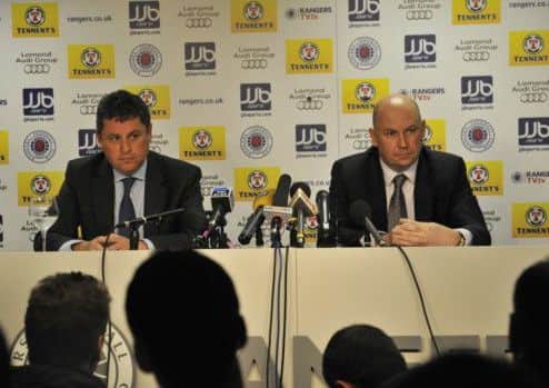 Administrators David Whitehouse and Paul Cook. Picture: Robert Perry