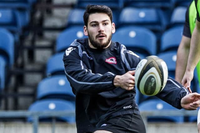 Scarlets-bound Sam Hidalgo-Clyne was recalled to Scotland's summer tour squad last week. Picture: SNS/SRU