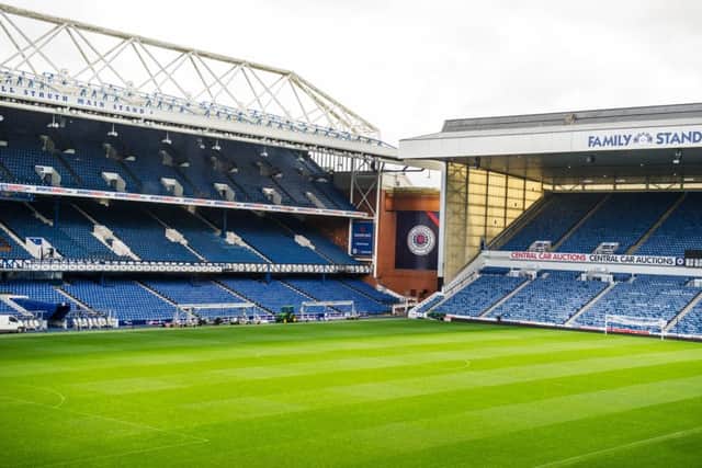 Rangers have released a statement in response to the SFA. Picture: John Devlin
