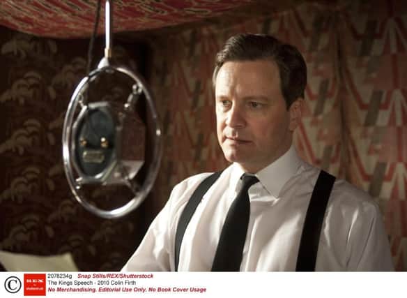 Colin Firth in the film The King's Speech (Picture: Snap Still/REX/Shutterstock)