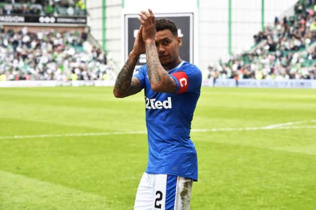 Rangers right-back James Tavernier is a wanted man. Picture: SNS