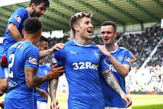 Josh Windass, centre, is one of those players available for the right offer. Picture: SNS