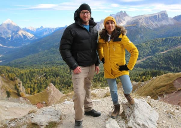 JJ Chalmers and Anita Rani host Wild Escapes. Picture: PA