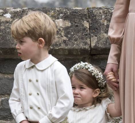 The Prince and Princess at the wedding of their Aunt Pippa. Picture: Arthur Edwards/The Sun/PA Wire