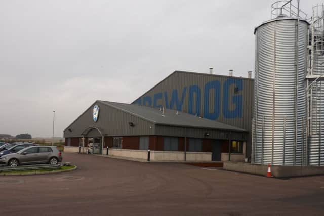 BrewDog 's plant in Ellon