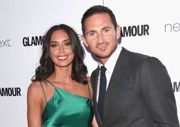 Christine Lampard with husband Frank. Picture: Stuart C. Wilson/Getty Images
