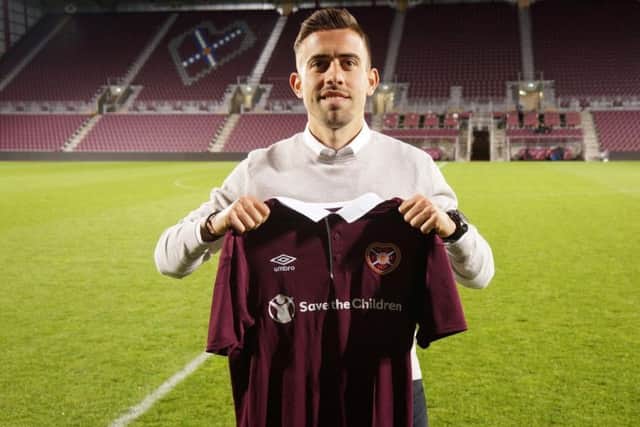 Olly Lee has agreed a three-year deal with Hearts. Picture: Heart of Midlothian FC