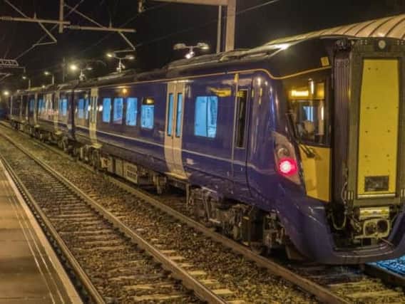 The Hitachi trains should have started carrying passengers last September. Picture: ScotRail Alliance