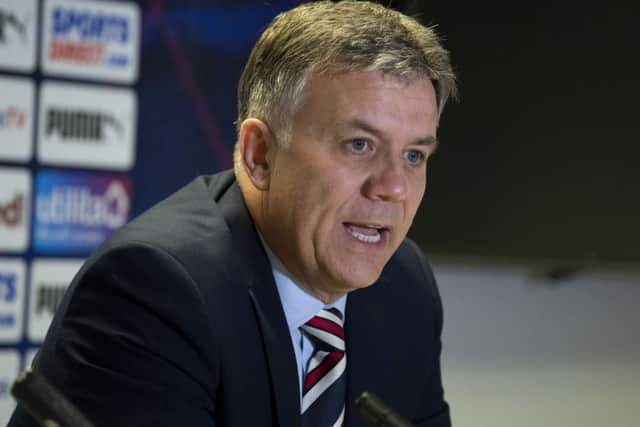Rangers' director of football Mark Allen. Picture: Bill Murray/SNS