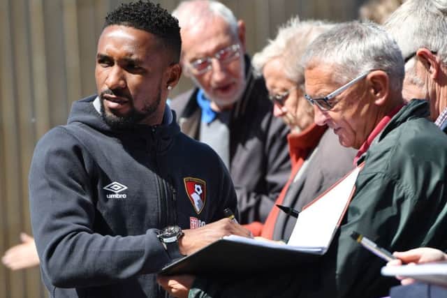 Jermain Defoe has seen his appearances limited at Bournemouth by injury. Picture: PA