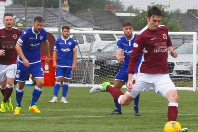 Mark McGuigan netted 23 goals for Stenhousemuir last season.