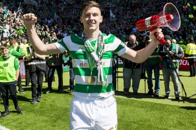 Celtic left-back Kieran Tierney. Picture: SNS