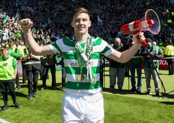 Celtic left-back Kieran Tierney. Picture: SNS