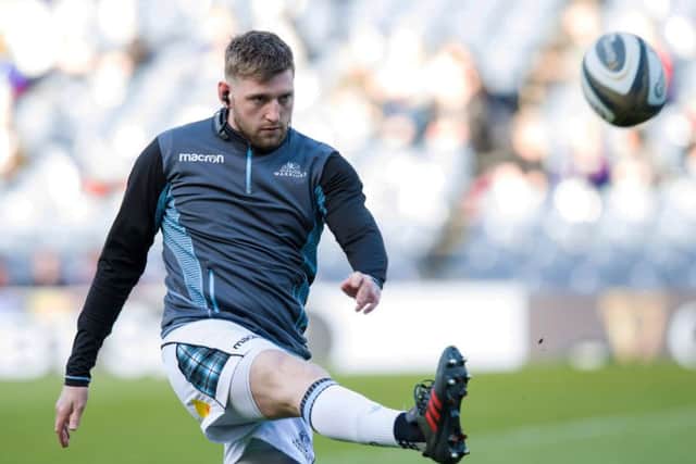 Glasgow Warriors stand-off Finn Russell. Picture: Ross Parker/SNS