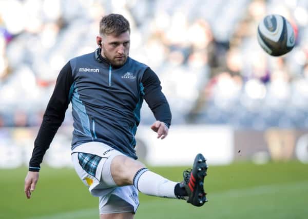 Glasgow Warriors stand-off Finn Russell. Picture: Ross Parker/SNS