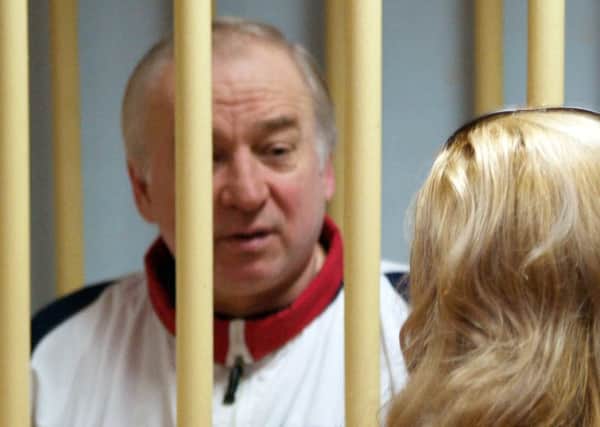 Former Russian military intelligence colonel Sergei Skripal attends a hearing in Moscow in 2006. Picture: PA
