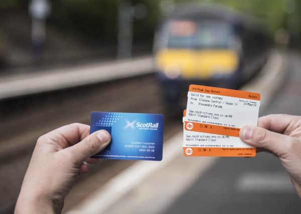 Only 9.3 per cent of ScotRail passengers choose smartcards over paper ticket. Picture: John Devlin