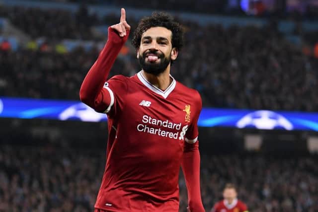 The key to a Liverpool victory may lie with Mohamed Salahs ability to get the better of Real MadridsMarcelo.  Photograph: Getty Images