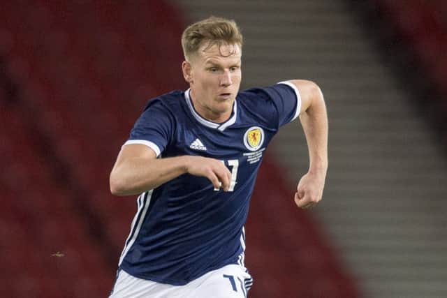 Alex McLeish will be without, Matt Ritchie on Scotlan'd summer tour. Photograph: SNS
