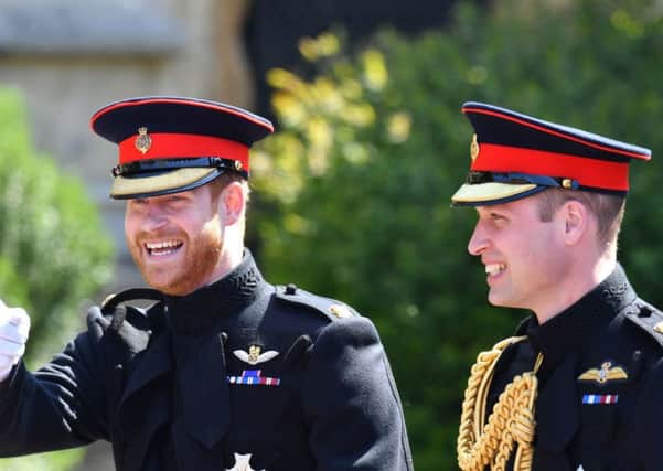 Prince Harry was given special permission from the Queen to sport facial hair while wearing uniform. Picture: Getty Images
