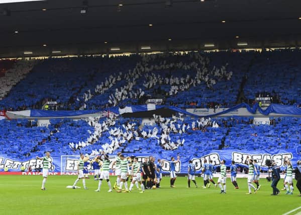 Rangers fans are waiting to see which strip they will be wearing next season. Picture: SNS/Craig Williamson