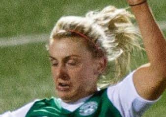 Siobhan Hunter is back after recovering from a broken collarbone. Picture Robert Perry.