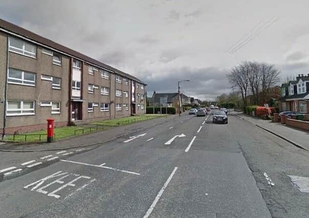 Police were called to a property in Colston Road in the Springburn area. Picture: Google