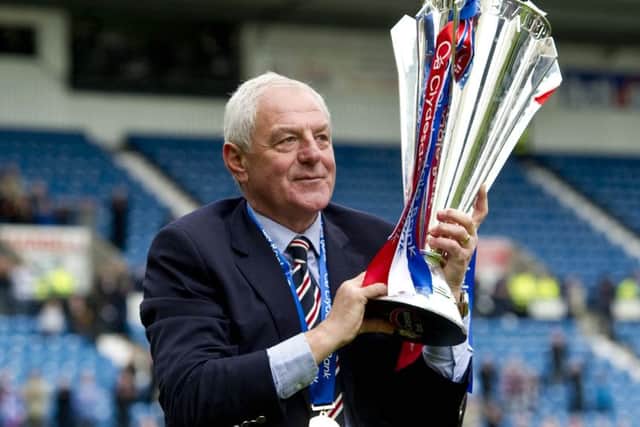 Former 
Rangers boss Walter Smith. Picture: SNS
