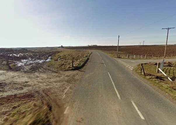 Emergency services were called to the unclassified Cruden Bay to Gask road near North Teuchan, Aberdeenshire. Picture: Google