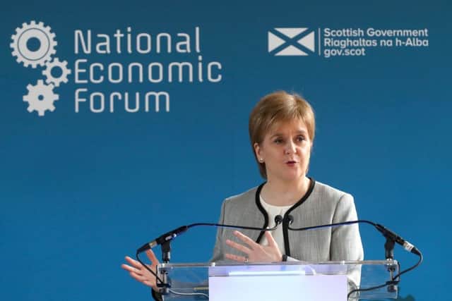 First Minister of Scotland Nicola Sturgeon. Picture: Andrew Milligan/PA Wire