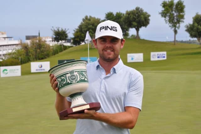 Liam Johnston bridged a two-year Scottish gap with his victory in Estepona. Picture: Hugo Costa.