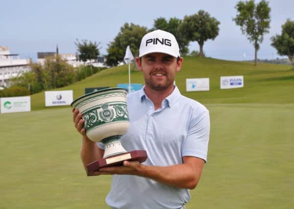 Liam Johnston bridged a two-year Scottish gap with his victory in Estepona. Picture: Hugo Costa.