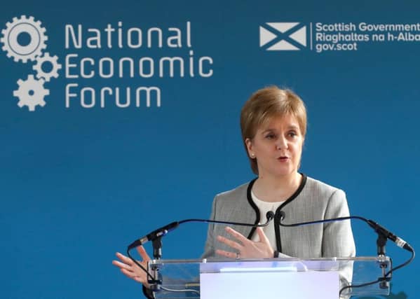 First Minister Nicola Sturgeon plans to restart the debate about Scottish independence. Picture: Andrew Milligan/PA Wire