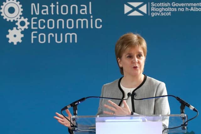 First Minister Nicola Sturgeon plans to restart the debate about Scottish independence. Picture: Andrew Milligan/PA Wire