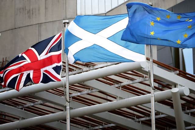 The survey also found Scots are most likely to identify more with their home nation than with the UK as a whole. Picture: PA