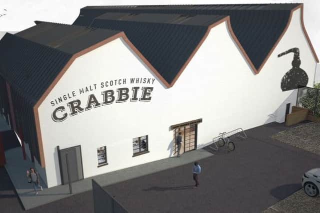 An artist's impression of how the new distillery in Graham Street could look