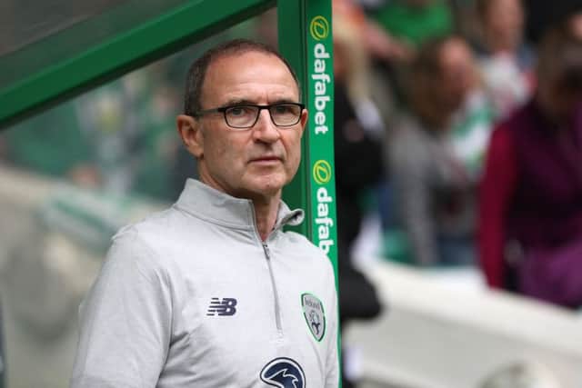 Martin O'Neill was back at Celtic Park on Sunday as his Republic of Ireland side battled the hosts in Scott Brown's testimonial. Picture: Getty